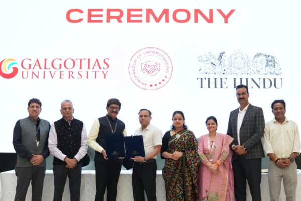 The Hindu, Galgotias University establish Centre for Excellence in Journalism